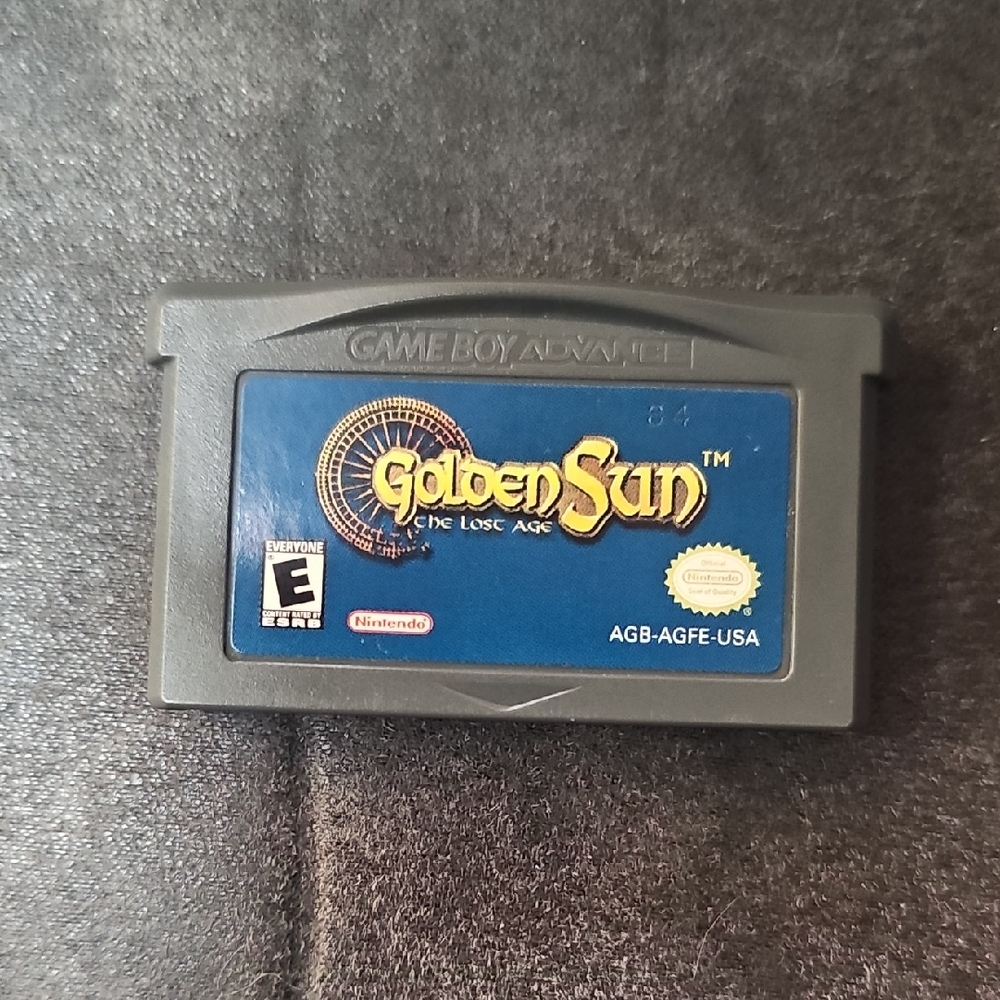 Nintendo Game Boy Advance Golden Sun: The Lost Age - Black